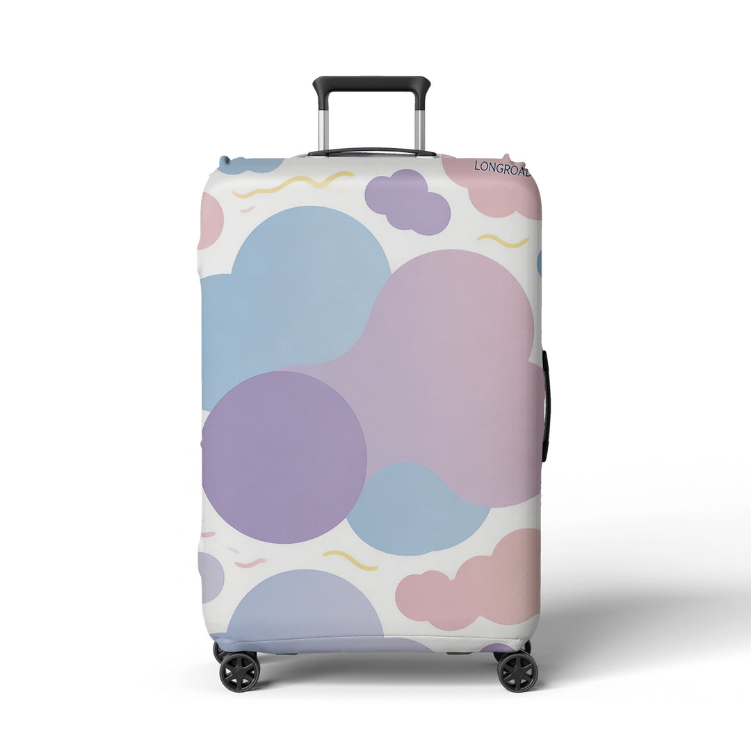Women's suitcase cover with modern graphic design Stornfield