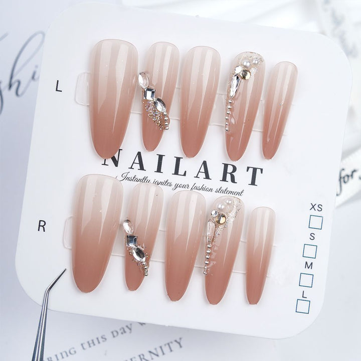 Artistic 3D Butterfly Press-On Nail Set Stornfield