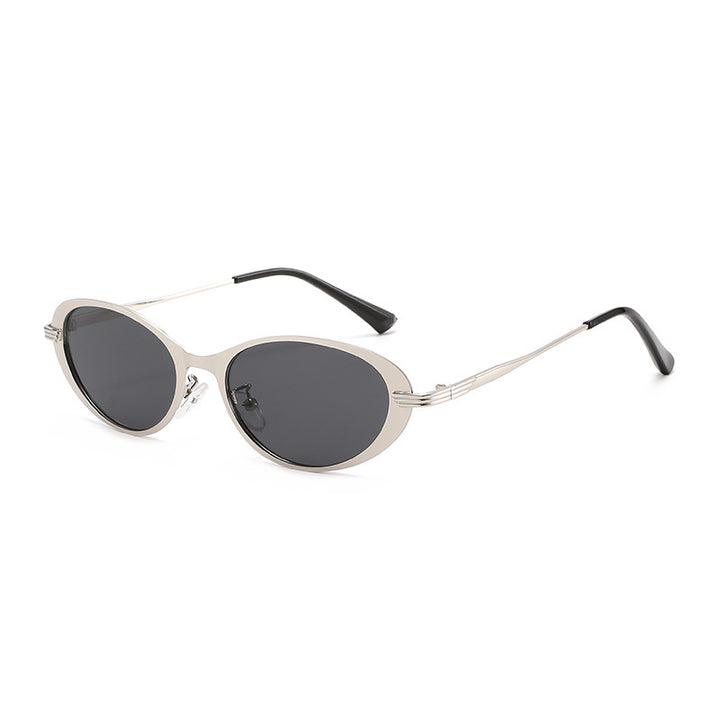 Contemporary Oval Frame Sunglasses Stornfield