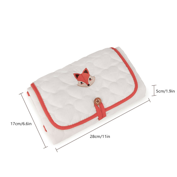Changing mat with sweet bee motif Stornfield