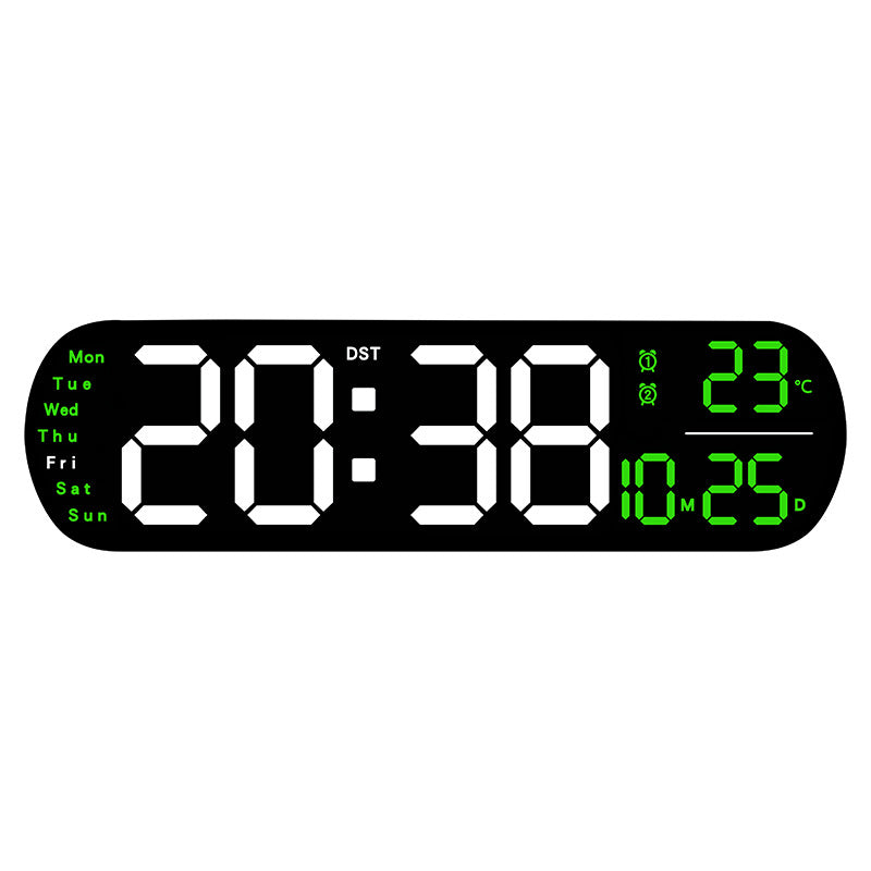 Digital LED alarm clock with large display and temperature display Stornfield