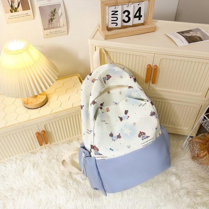 Plush Backpack with Animal Motif and Multifunctional Design Stornfield