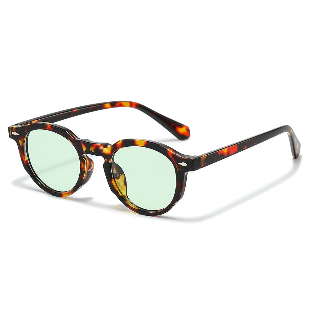 Stylish Retro Oval Frame Sunglasses Stornfield