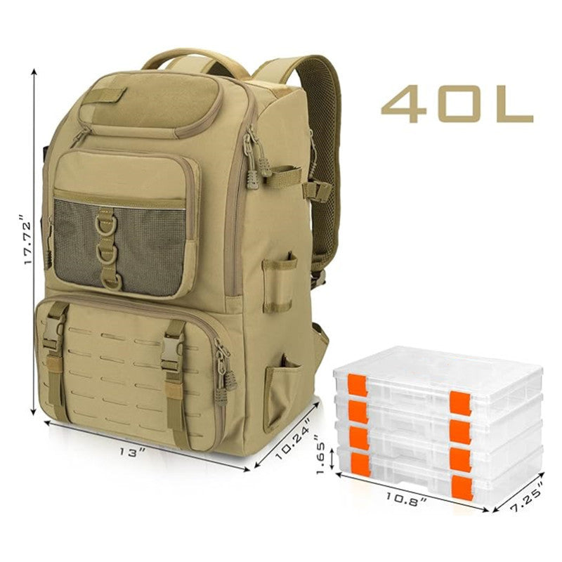 Tactical Fishing Backpack Stornfield