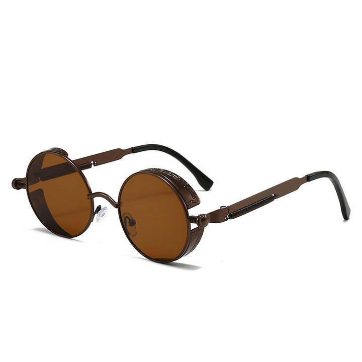 Vintage Round Frame Sunglasses