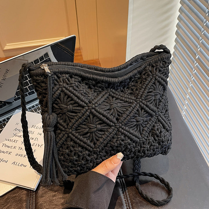 Bohemian Macrame Clutch Bag