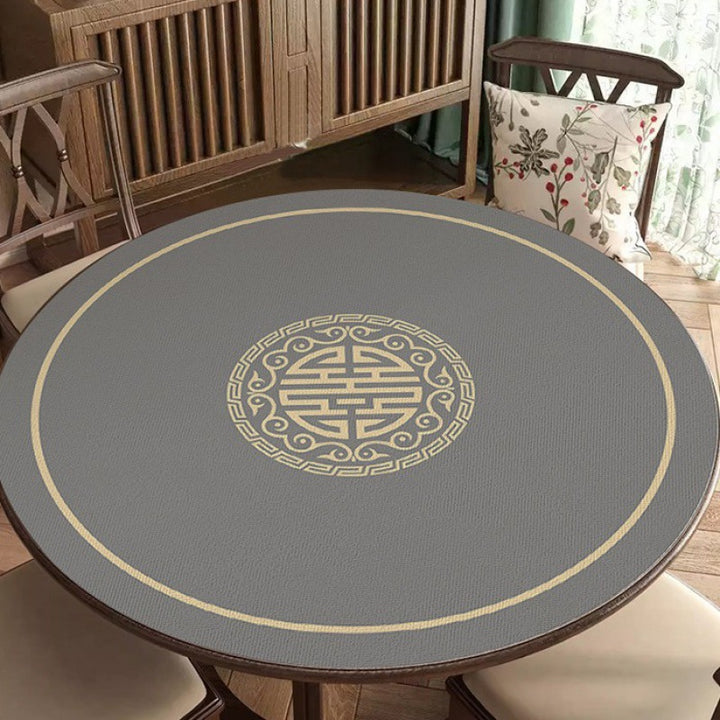 Geometric Patterned Table Cover Stornfield