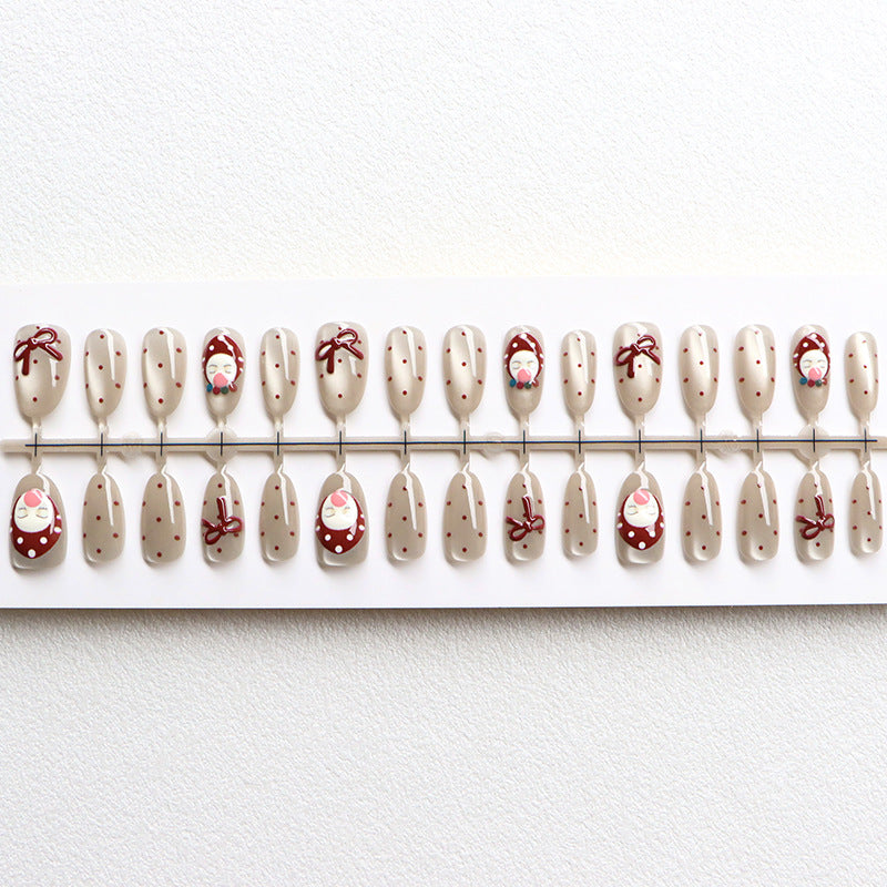 Festive Themed Press-On Nail Decor Stornfield