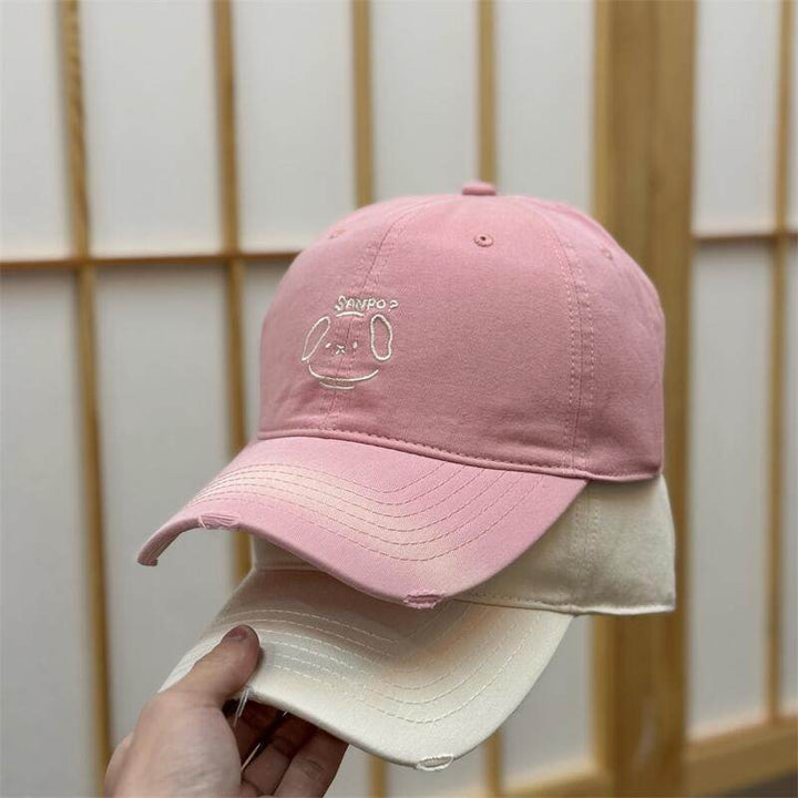 Women's Casual Character-Embroidered Baseball Cap Stornfield