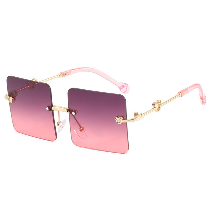 Women's square sunglasses with luxurious, high-quality frame Stornfield