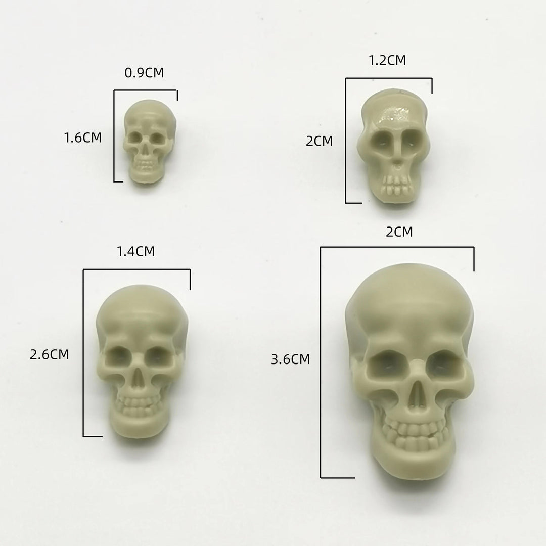 Decorative Halloween Skull Figurines Stornfield