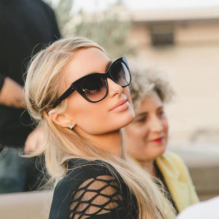 Women's sunglasses in trendy cat-eye design with striking leopard pattern Stornfield