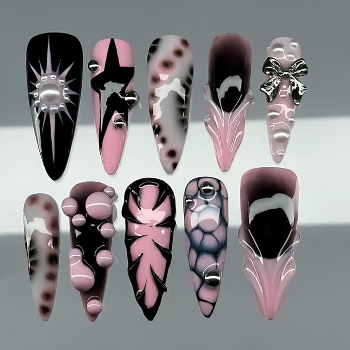 Thematic Artisan Press-On Nail Set Stornfield
