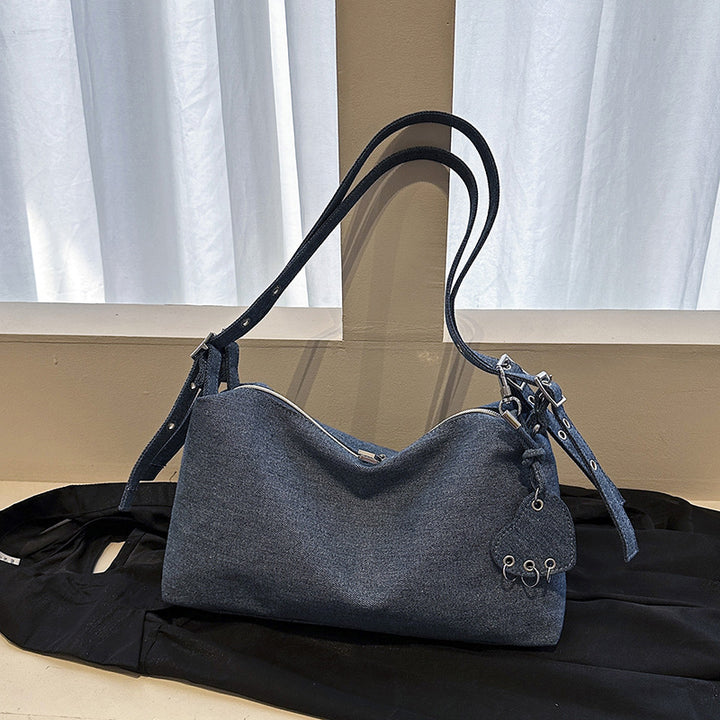 Fashionable Denim Shoulder Bag