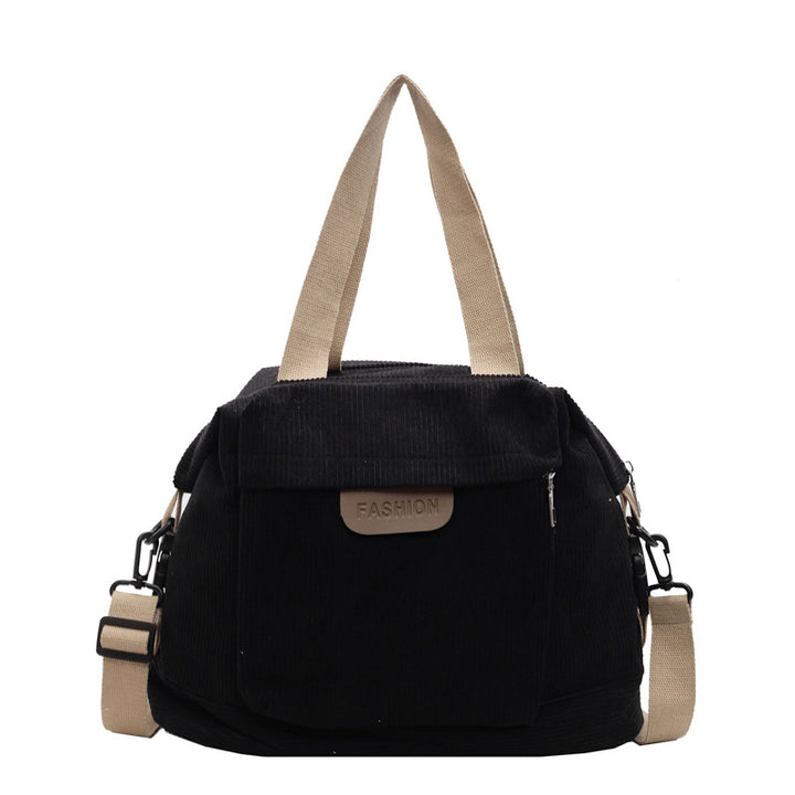 Corduroy Casual Shoulder Tote Bag Stornfield
