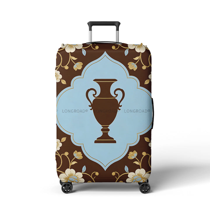 Women's suitcase cover in elegant vintage design Stornfield