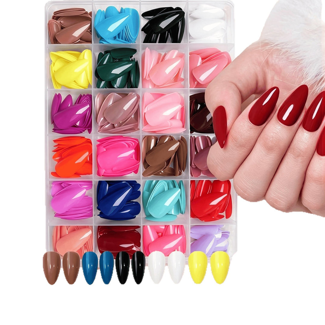 Premium Glossy False Nail Tips Stornfield