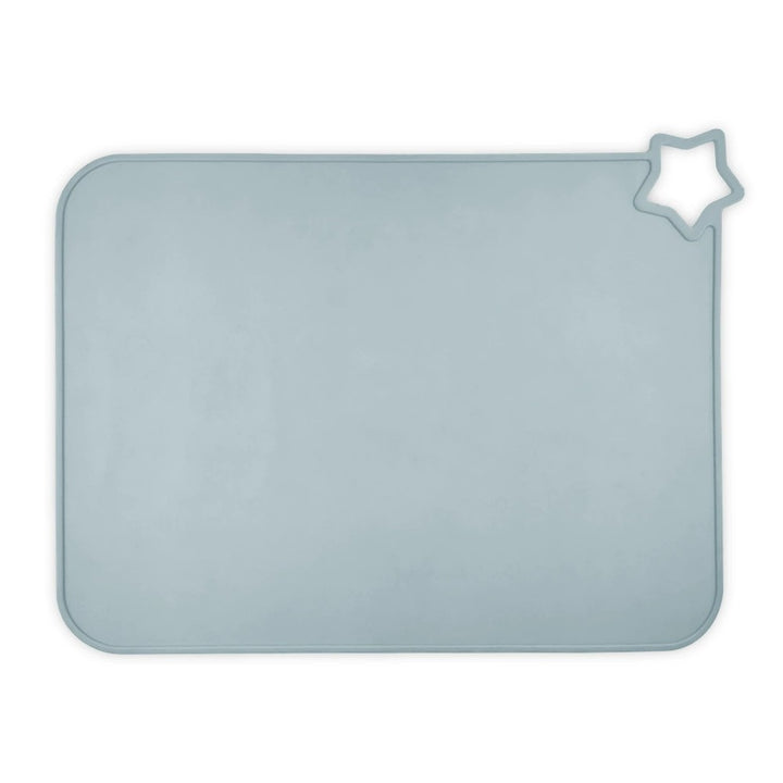 Silicone Placemat with Raised Rim, Non‑Slip Backing and Star Hook
