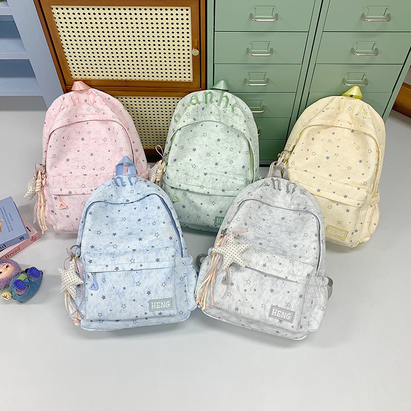 Star-Print School Backpack Stornfield