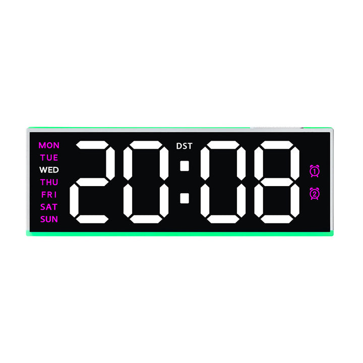 Digital alarm clock with large LED display and dual alarm function Stornfield