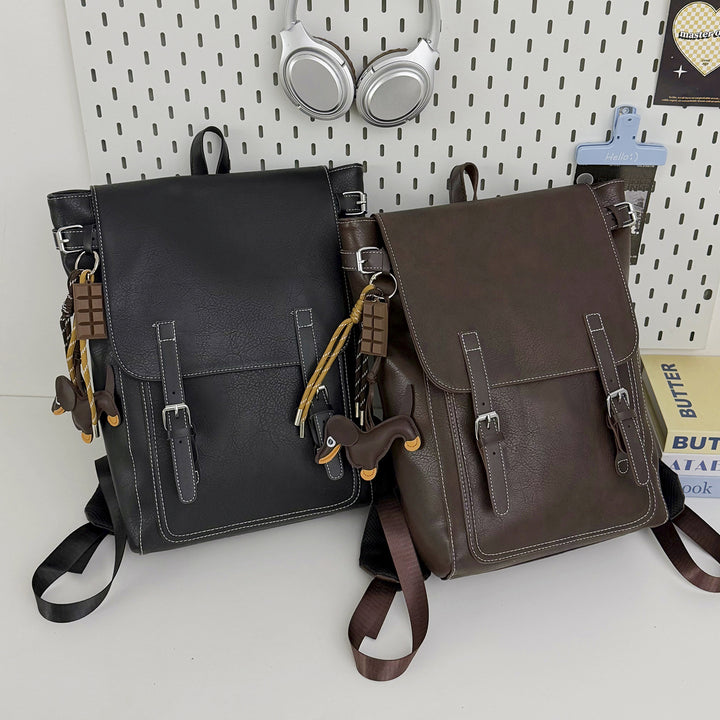 Vintage Style Leather Backpack Stornfield