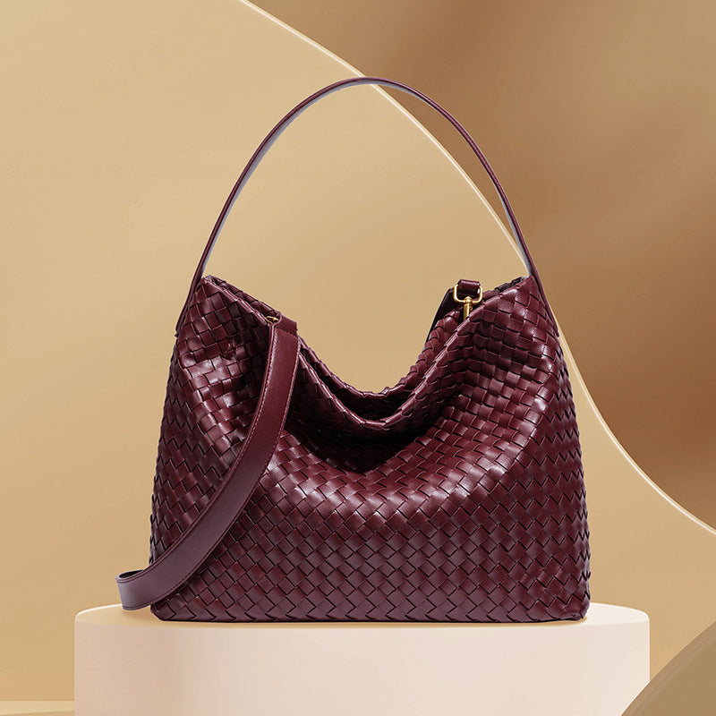 Textured Woven Hobo Bag Stornfield
