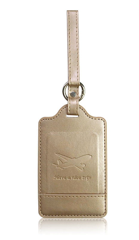 Premium PU Leather Travel Luggage Tag Stornfield