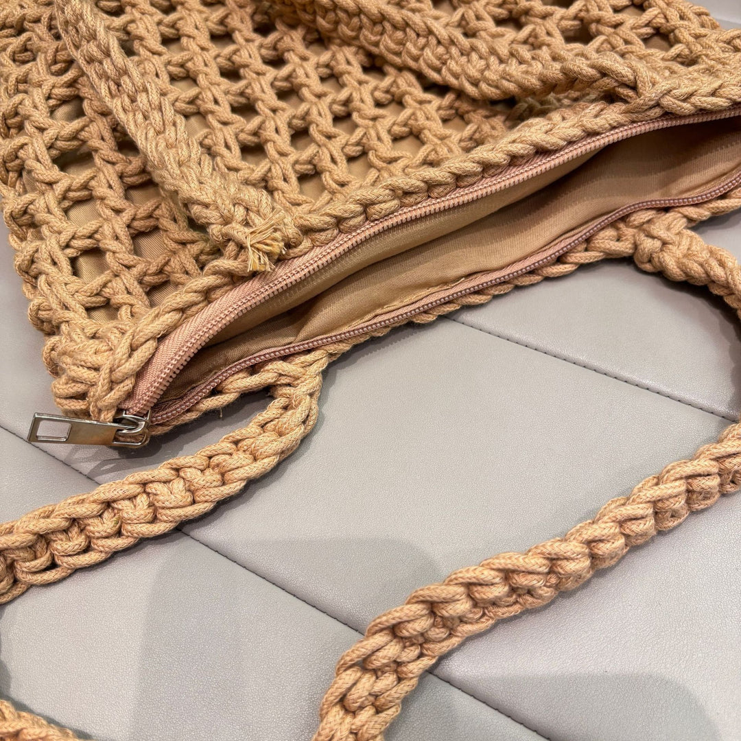 Hand-knotted net bag Stornfield