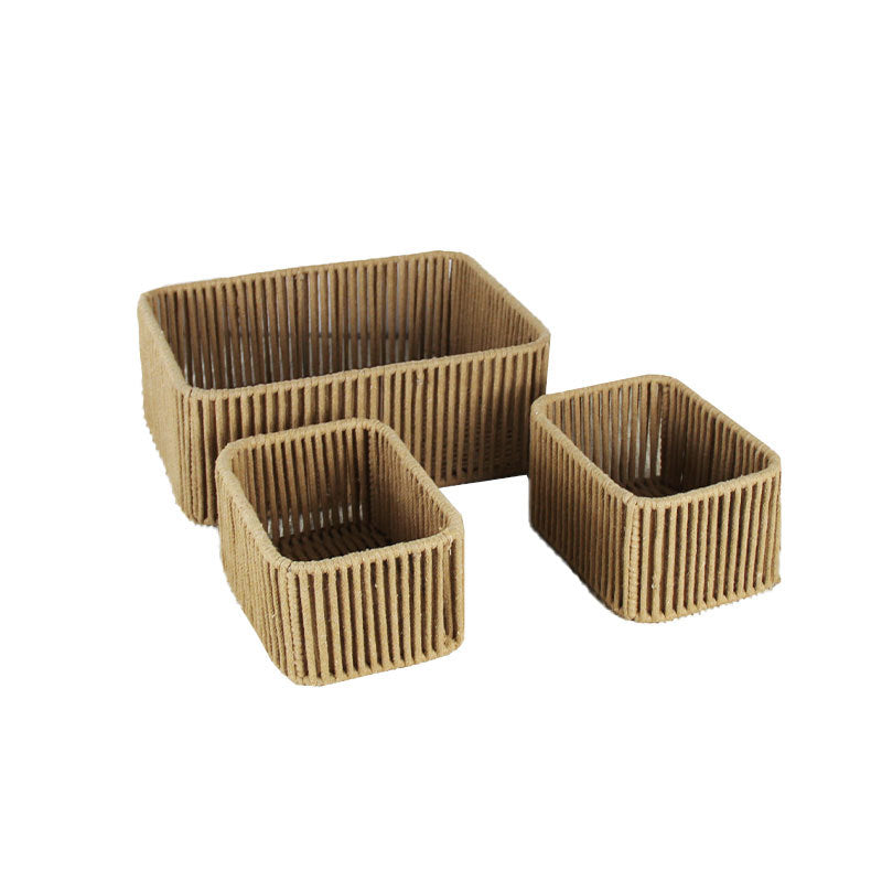 Versatile Woven Storage Baskets Set Stornfield