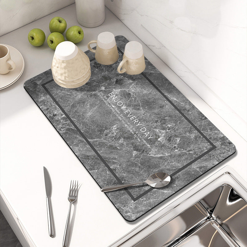 Marble-Inspired Table Mat Stornfield