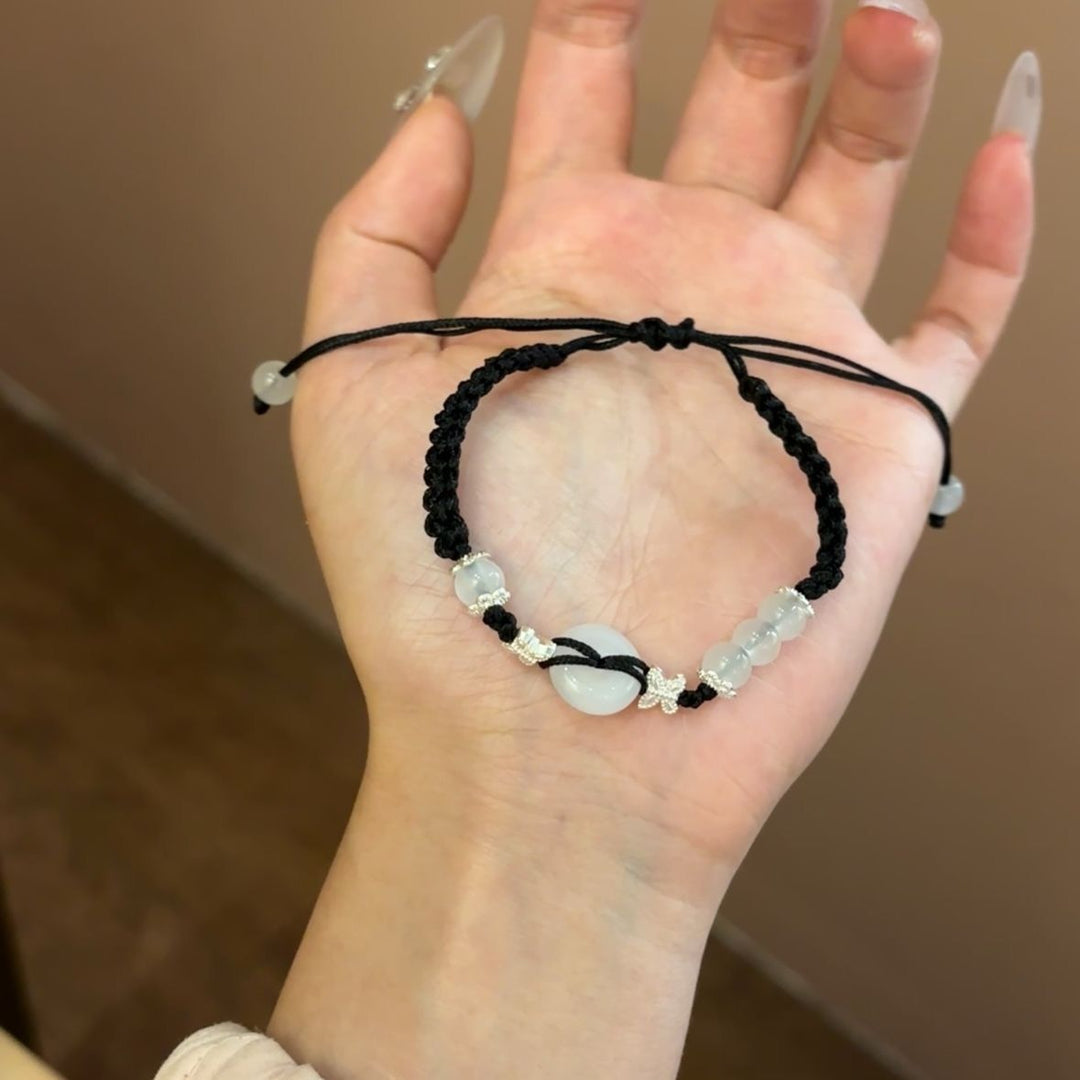 Adjustable Beaded Charm Bracelet Stornfield