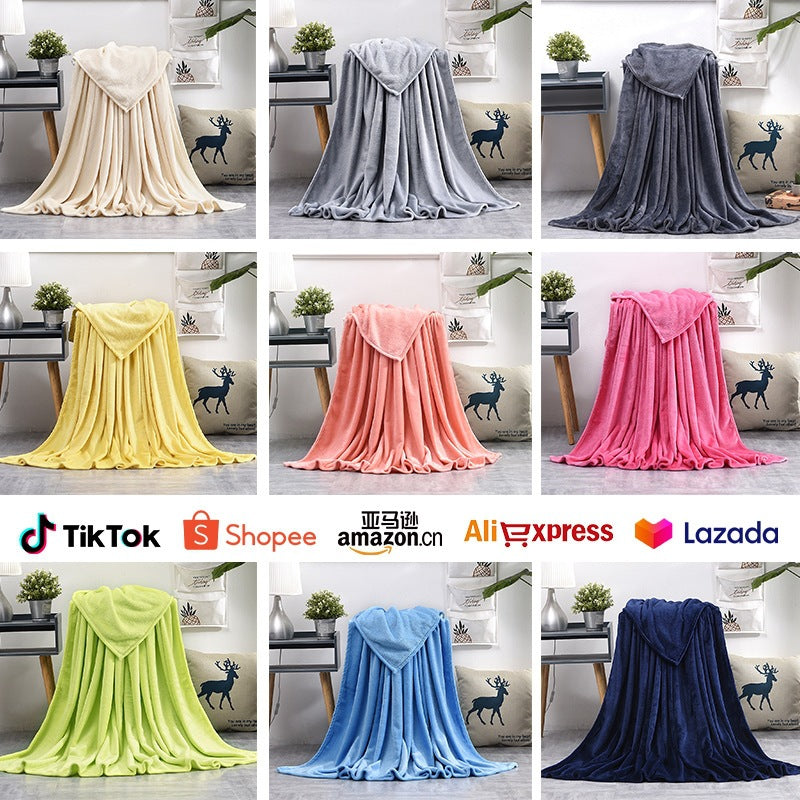 Plush Oversized Hooded Fleece Blanket