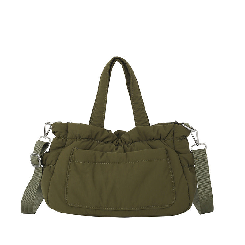 Puffed Utility Handbag