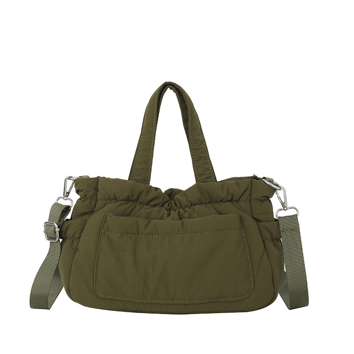 Puffed Utility Handbag