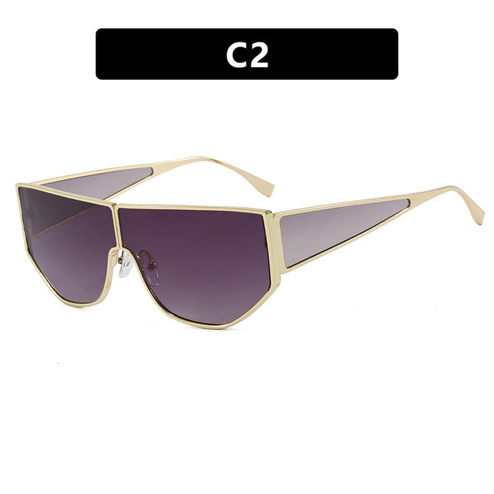Women's trendy oversized sunglasses with distinctive geometric design Stornfield