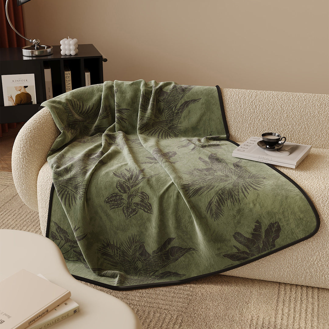Cozy Textured Fleece Blanket