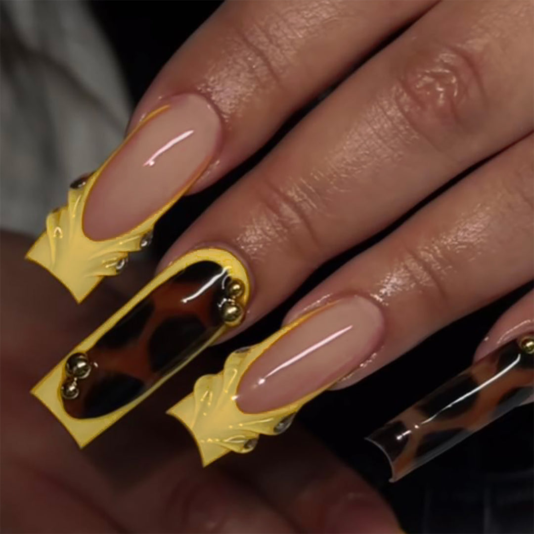 Premium Ornate Stiletto Press-On Nails Stornfield