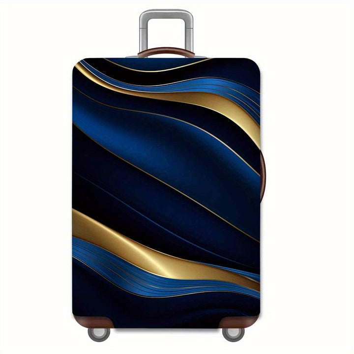 Hard Shell Rolling Luggage with Elegant Wave Design Stornfield