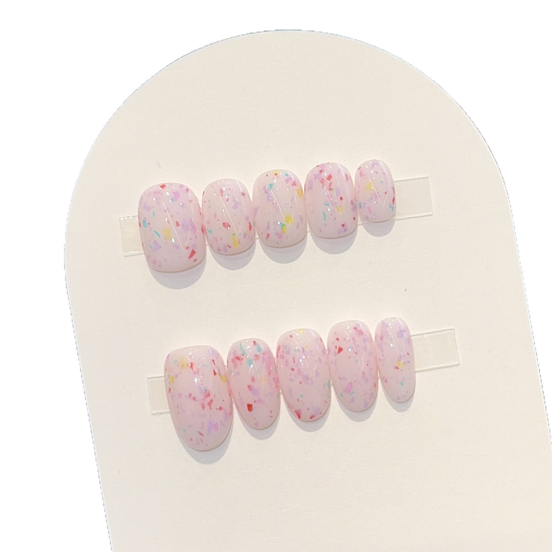 Art nail set with sparkling accents Stornfield