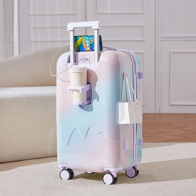 Smart Phone-Integrated Travel Suitcase Stornfield