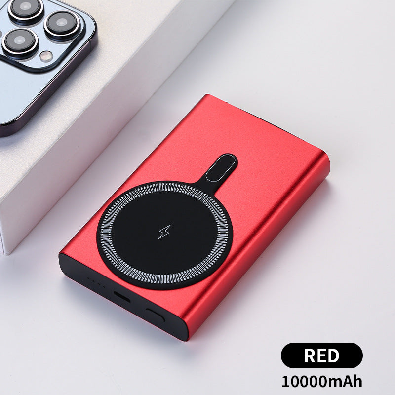 Portable Magnetic Power Bank with Fast Inductive Charger Stornfield