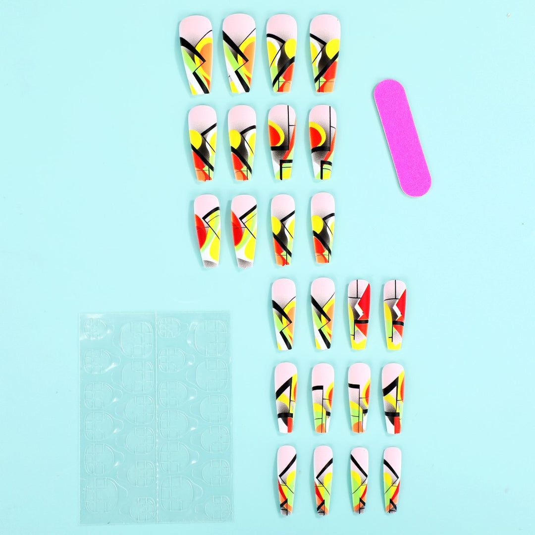Creative artificial nails in modern 3D design Stornfield