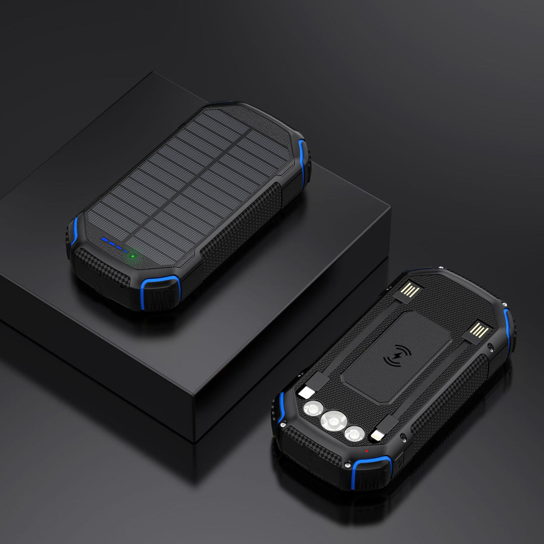 Robust and Portable Solar Charging Power Bank Stornfield