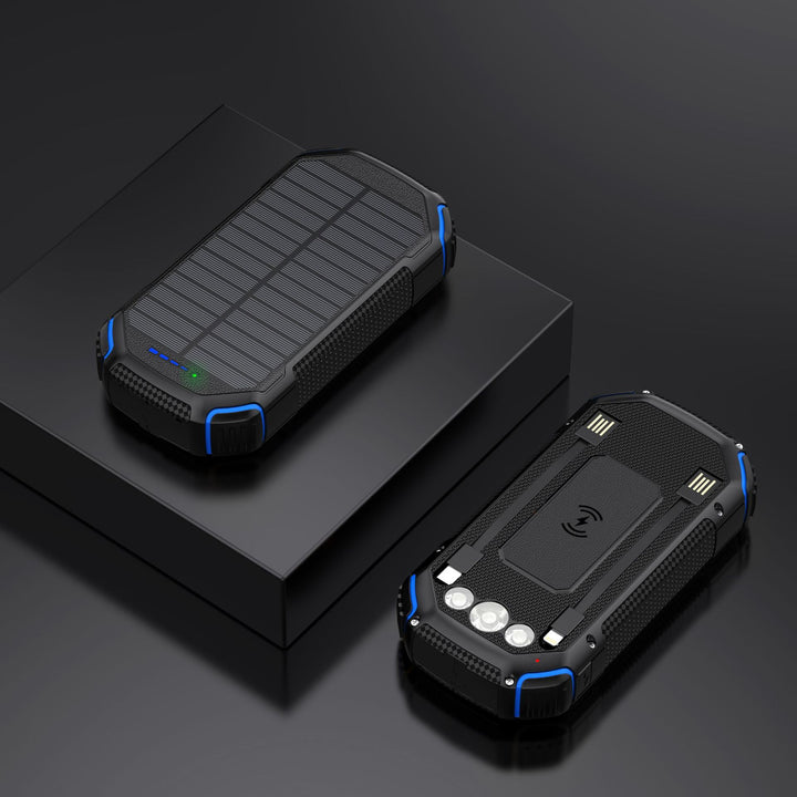 Robust and Portable Solar Charging Power Bank Stornfield