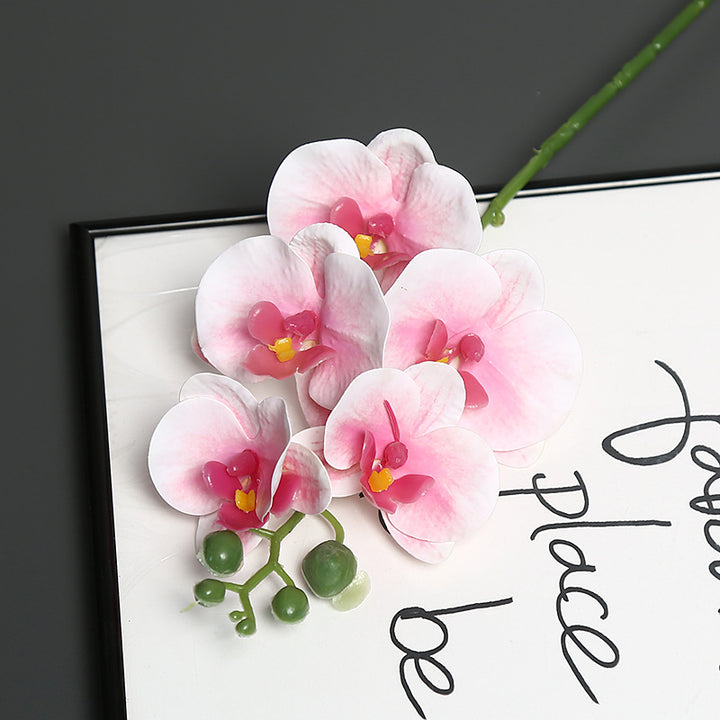 Lifelike Orchid Flower Stem