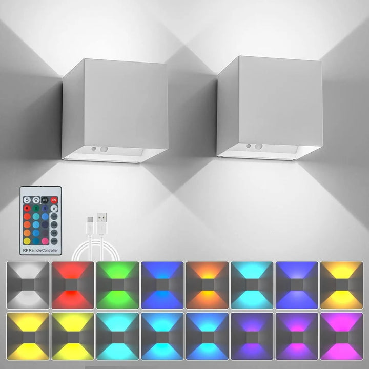 RGB Color Changing Wall Light
