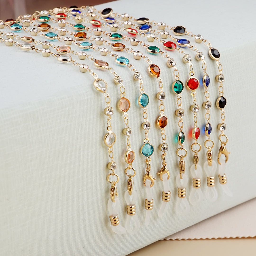Decorative Gemstone Eyewear Chain Stornfield