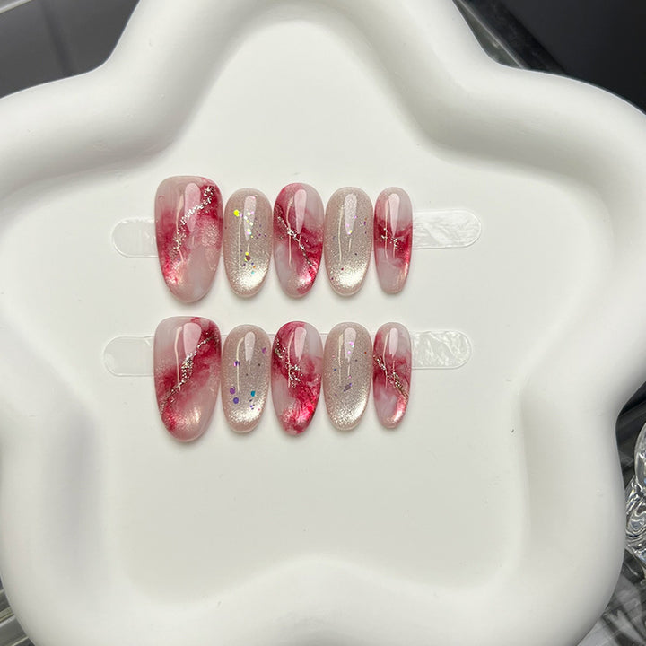 Artistic Gel Press-On Nail Set
