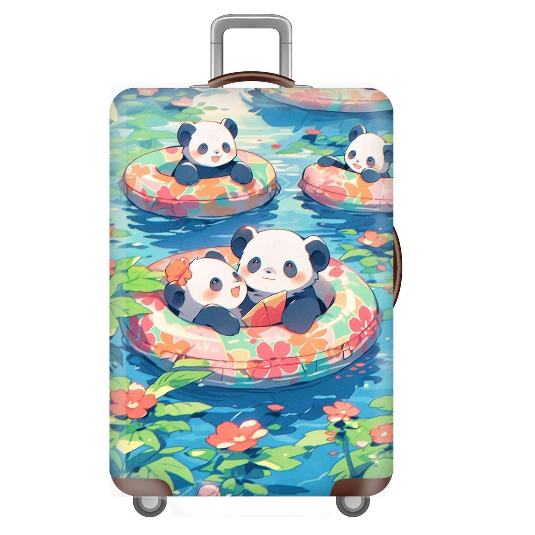 Unisex Hard-shell Travel Suitcase with Funny Panda Design Stornfield