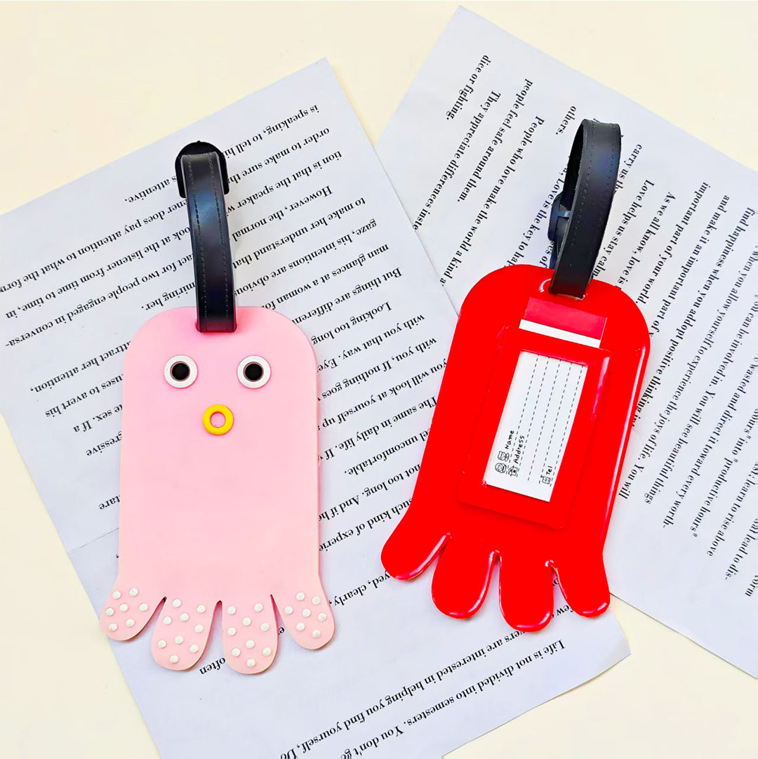Unisex Cute Octopus-Shaped Luggage Tag Stornfield
